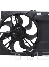 TYC Genera Dual Radiator and Condenser Fan Assembly Ford Escort 1997-2002                                     - 620240 - Image 4