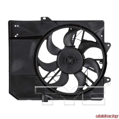 TYC Genera Dual Radiator and Condenser Fan Assembly Ford Escort 1997-2002 - 620240