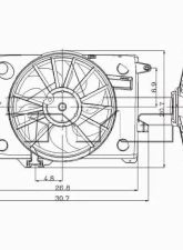 TYC Genera Dual Radiator and Condenser Fan Assembly                                     - 620260 - Image 3