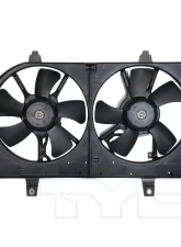 TYC Genera Dual Radiator and Condenser Fan Assembly Nissan Maxima 2000-2001                                     - 620360 - Image 5