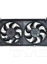 TYC Genera Dual Radiator and Condenser Fan Assembly Chevrolet 2000-2003                                     - 620380 - Image 5