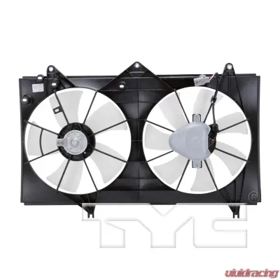 TYC Genera Dual Radiator and Condenser Fan Assembly Toyota Camry 2002-2006 2.4L 4-Cyl - 620400