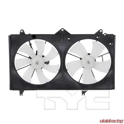TYC Genera Dual Radiator and Condenser Fan Assembly Toyota Camry 2002-2006 2.4L 4-Cyl - 620400
