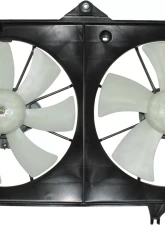 TYC Genera Dual Radiator and Condenser Fan Assembly Toyota Camry 2002-2006 2.4L 4-Cyl                                     - 620400 - Image 9