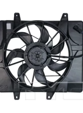 TYC Genera Dual Radiator and Condenser Fan Assembly Chrysler PT Cruiser 2001-2008                                     - 620440 - Image 5