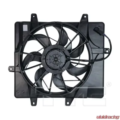 TYC Genera Dual Radiator and Condenser Fan Assembly Chrysler PT Cruiser 2001-2008 - 620440