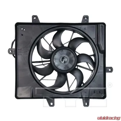 TYC Genera Dual Radiator and Condenser Fan Assembly Chrysler PT Cruiser 2001-2008 - 620440
