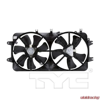 TYC Genera Dual Radiator and Condenser Fan Assembly Mazda 626 2000-2002 2.0L 4-Cyl - 620450