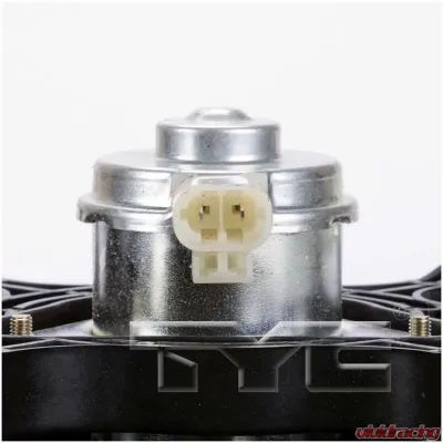 TYC Genera Dual Radiator and Condenser Fan Assembly Mazda 626 2000-2002 2.0L 4-Cyl - 620450