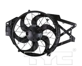 TYC Genera Dual Radiator and Condenser Fan Assembly Ford Mustang 1999-2004 3.8L V6