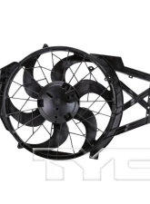 TYC Genera Dual Radiator and Condenser Fan Assembly Ford Mustang 1999-2004 3.8L V6                                     - 620460 - Image 4