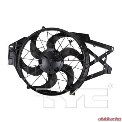 TYC Genera Dual Radiator and Condenser Fan Assembly Ford Mustang 1999-2004 3.8L V6 - 620460