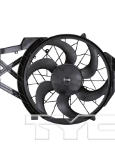 TYC Genera Dual Radiator and Condenser Fan Assembly Ford Mustang 1999-2004 3.8L V6                                     - 620460 - Image 3