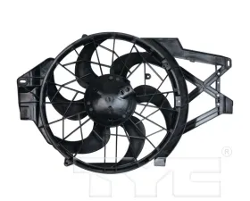 TYC Genera Dual Radiator and Condenser Fan Assembly Ford Mustang 1998-2000 4.6L V8