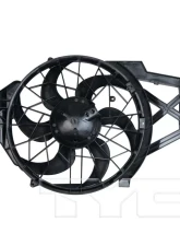 TYC Genera Dual Radiator and Condenser Fan Assembly Ford Mustang 1998-2000 4.6L V8                                     - 620500 - Image 5
