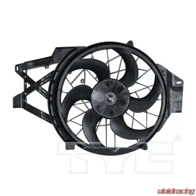 TYC Genera Dual Radiator and Condenser Fan Assembly Ford Mustang 1998-2000 4.6L V8 - 620500