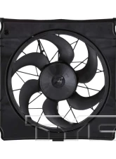 TYC Genera Dual Radiator and Condenser Fan Assembly Jeep Liberty                                     - 620520 - Image 3