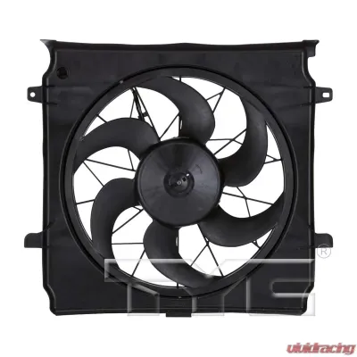 TYC Genera Dual Radiator and Condenser Fan Assembly Jeep Liberty - 620520