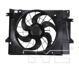 TYC Genera Dual Radiator and Condenser Fan Assembly Nissan Quest 1999-2002