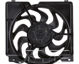 TYC Genera Dual Radiator and Condenser Fan Assembly Jeep Cherokee 1995-1996 4.0L 6-Cyl