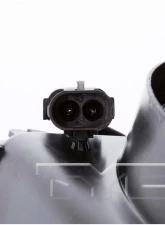 TYC Genera Dual Radiator and Condenser Fan Assembly Jeep Cherokee 1995-1996 4.0L 6-Cyl                                     - 620550 - Image 4