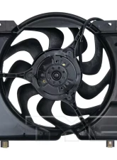 TYC Genera Dual Radiator and Condenser Fan Assembly Jeep Cherokee 1997-2001 4.0L 6-Cyl                                     - 620560 - Image 5