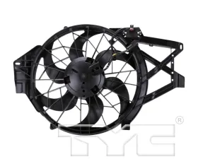 TYC Genera Dual Radiator and Condenser Fan Assembly Ford Mustang 2001-2004 4.6L V8