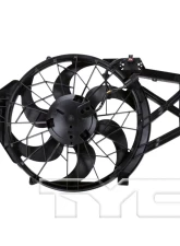 TYC Genera Dual Radiator and Condenser Fan Assembly Ford Mustang 2001-2004 4.6L V8                                     - 620650 - Image 4