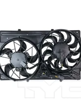 TYC Genera Dual Radiator and Condenser Fan Assembly Ford Focus 2000-2002 2.0L 4-Cyl                                     - 620720 - Image 5
