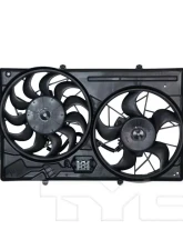 TYC Genera Dual Radiator and Condenser Fan Assembly Ford Focus 2000-2002 2.0L 4-Cyl                                     - 620720 - Image 4
