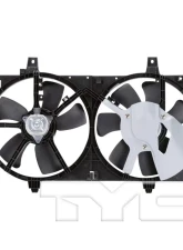 TYC Genera Dual Radiator and Condenser Fan Assembly Nissan Sentra 2002-2006 1.8L 4-Cyl                                     - 620730 - Image 3