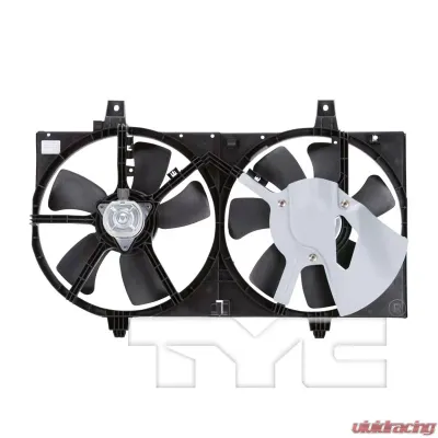 TYC Genera Dual Radiator and Condenser Fan Assembly Nissan Sentra 2002-2006 1.8L 4-Cyl - 620730