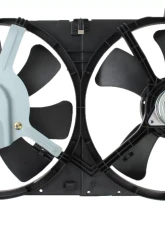 TYC Genera Dual Radiator and Condenser Fan Assembly Nissan Sentra 2002-2006 1.8L 4-Cyl                                     - 620730 - Image 4