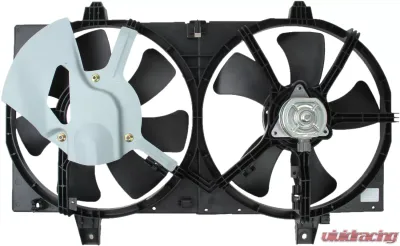 TYC Genera Dual Radiator and Condenser Fan Assembly Nissan Sentra 2002-2006 1.8L 4-Cyl - 620730