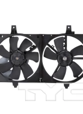 TYC Genera Dual Radiator and Condenser Fan Assembly Nissan Sentra 2002-2006 1.8L 4-Cyl                                     - 620730 - Image 7