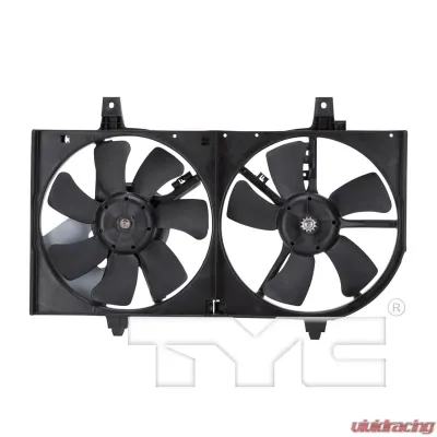 TYC Genera Dual Radiator and Condenser Fan Assembly Nissan Sentra 2002-2006 1.8L 4-Cyl - 620730