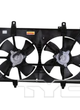 TYC Genera Dual Radiator and Condenser Fan Assembly Nissan Murano 2003-2007                                     - 620760 - Image 2