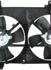 TYC Genera Dual Radiator and Condenser Fan Assembly Nissan Murano 2003-2007                                     - 620760 - Image 3