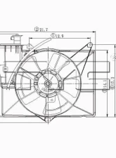 TYC Genera Dual Radiator and Condenser Fan Assembly                                     - 620790 - Image 2
