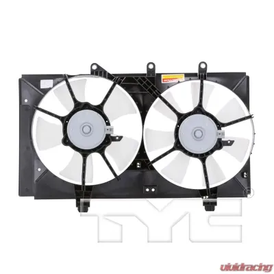 TYC Genera Dual Radiator and Condenser Fan Assembly Dodge Neon 2004-2005 2.0L 4-Cyl Automatic - 620820