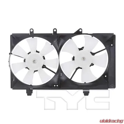 TYC Genera Dual Radiator and Condenser Fan Assembly Dodge Neon 2004-2005 2.0L 4-Cyl Automatic - 620820