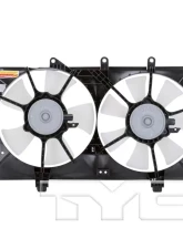TYC Genera Dual Radiator and Condenser Fan Assembly Dodge Neon 2003-2005 2.4L 4-Cyl                                     - 620830 - Image 2