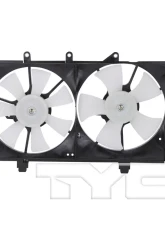 TYC Genera Dual Radiator and Condenser Fan Assembly Dodge Neon 2003-2005 2.4L 4-Cyl                                     - 620830 - Image 4