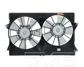 TYC Genera Dual Radiator and Condenser Fan Assembly Chrysler Pacifica 2004-2008