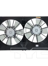 TYC Genera Dual Radiator and Condenser Fan Assembly Chrysler Pacifica 2004-2008                                     - 620840 - Image 5