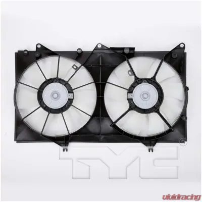 TYC Genera Dual Radiator and Condenser Fan Assembly Toyota Camry 2002-2006 3.0L V6 - 620860