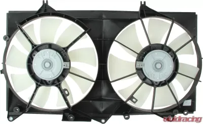 TYC Genera Dual Radiator and Condenser Fan Assembly Toyota Camry 2002-2006 3.0L V6 - 620860