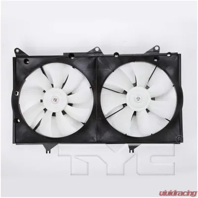TYC Genera Dual Radiator and Condenser Fan Assembly Toyota Camry 2002-2006 3.0L V6 - 620860