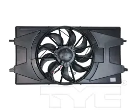 TYC Genera Dual Radiator and Condenser Fan Assembly Saturn ION 2003-2007 2.2L 4-Cyl