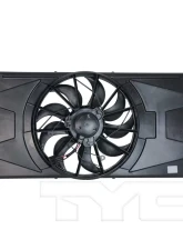 TYC Genera Dual Radiator and Condenser Fan Assembly Saturn ION 2003-2007 2.2L 4-Cyl                                     - 620900 - Image 5